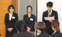 新入社員挨拶
