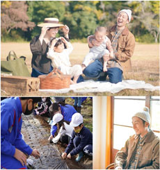 福田氏 活動風景写真