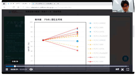 県央支部3月Web総会開催の様子