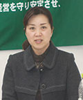 中村あさみ氏 卒業発表の様子